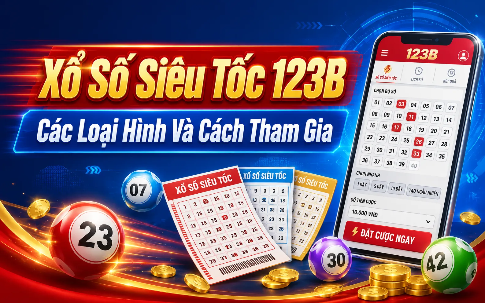 Xổ Số Siêu Tốc 123B