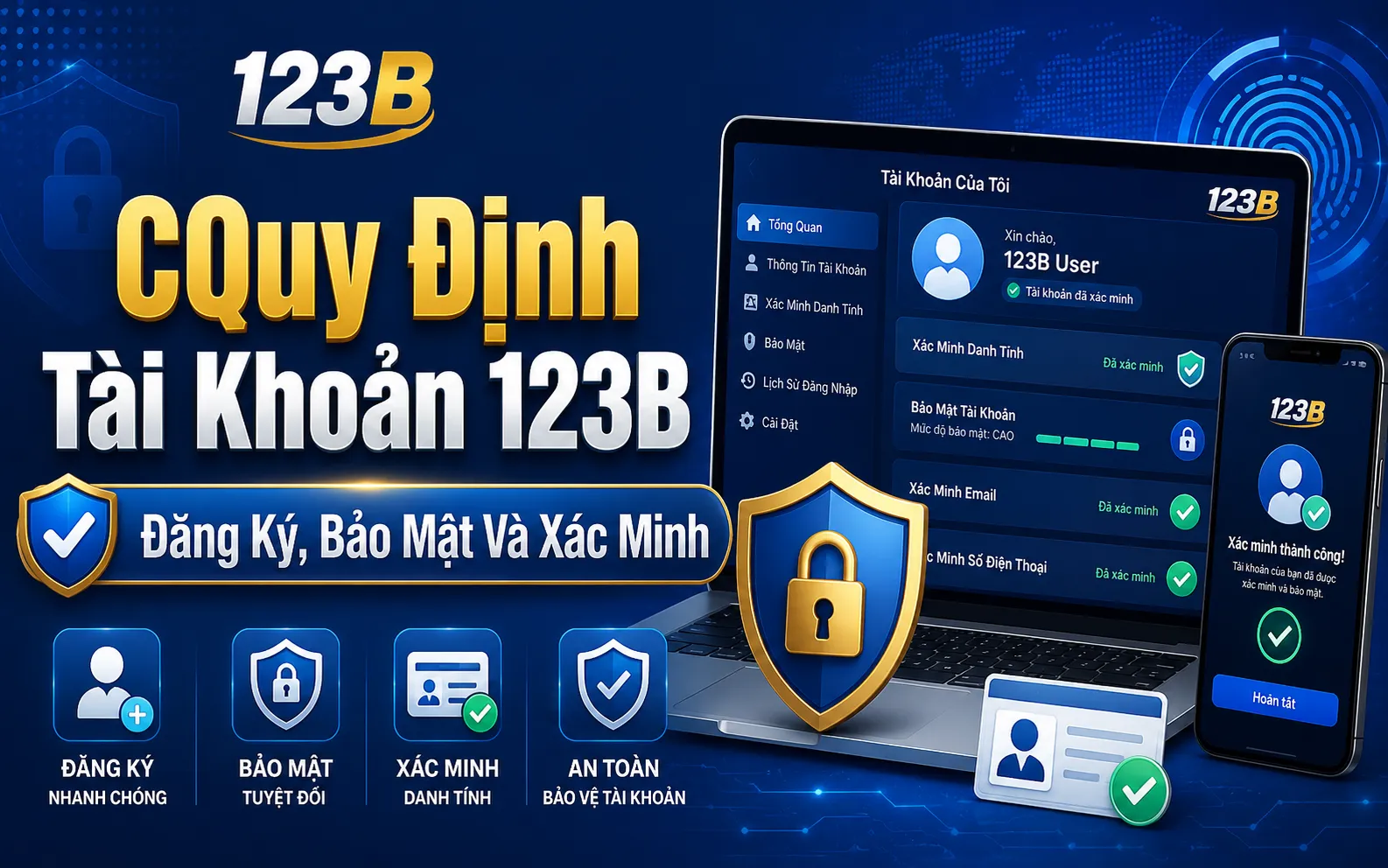 Điều kiện mở tài khoản 123B