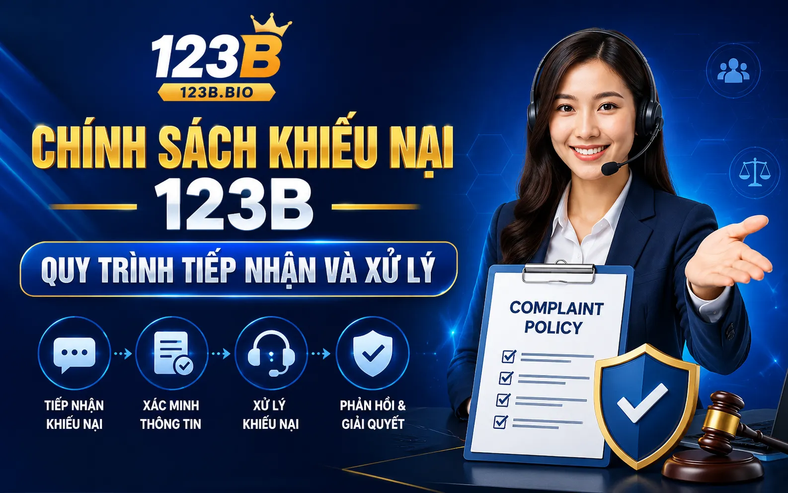 Chính Sách Khiếu Nại 123B 