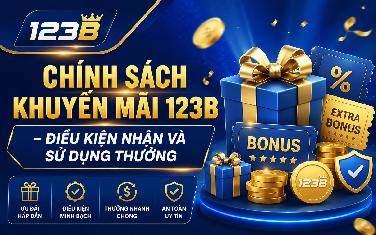 Chính Sách Khuyến Mãi 123B